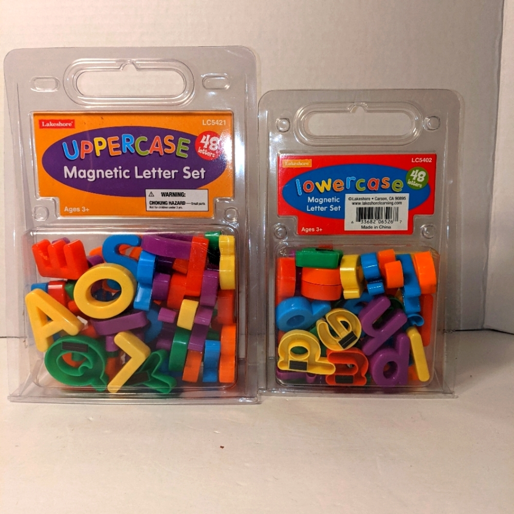 Magnetic Upper & Lower Case Letters